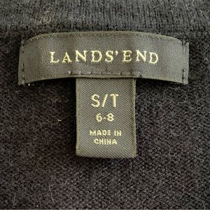 Lands End Crew Neck Cashmere Sweater